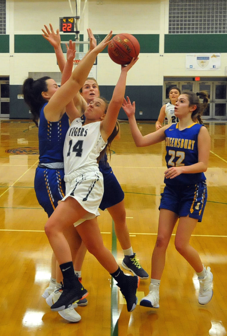 Girls basketball: Queensbury at Hudson Falls